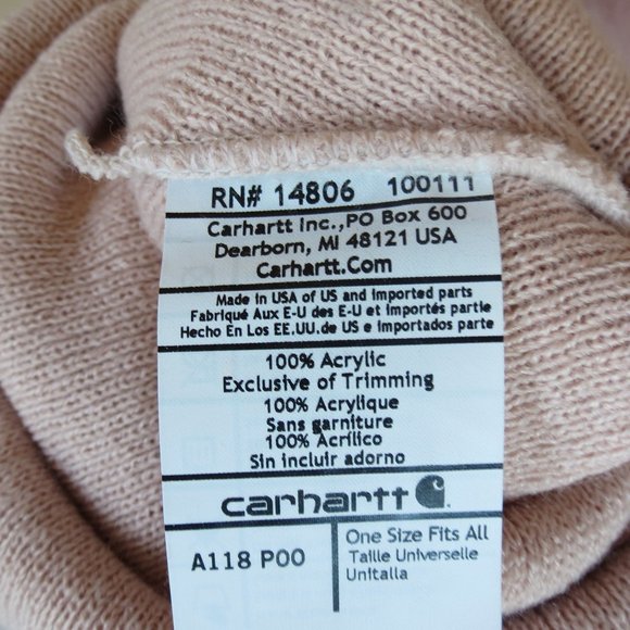 Carhartt Beanie Handmade in USA Pom Cap main image 5